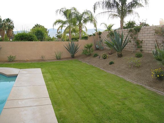Large, Private Back yard with pool