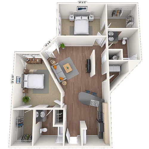Floor plan Biltmore