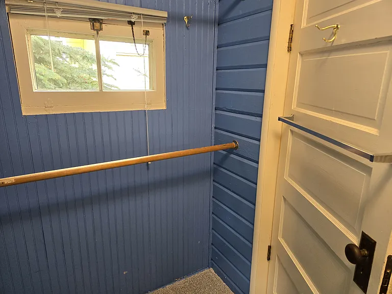 Closet area of Back Bedroom.