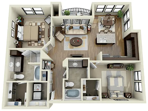 Floor plan Cobalt