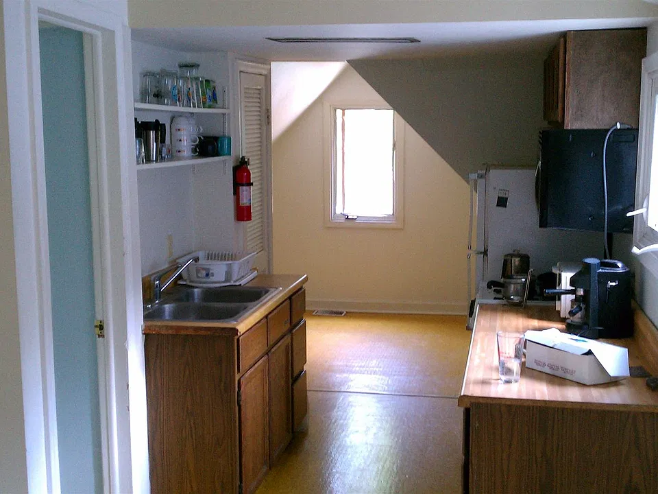 Upstairs Kitchen and dining area