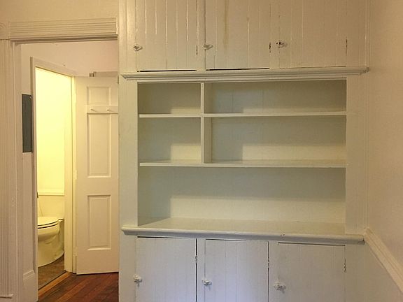 built-in in the kitchen.