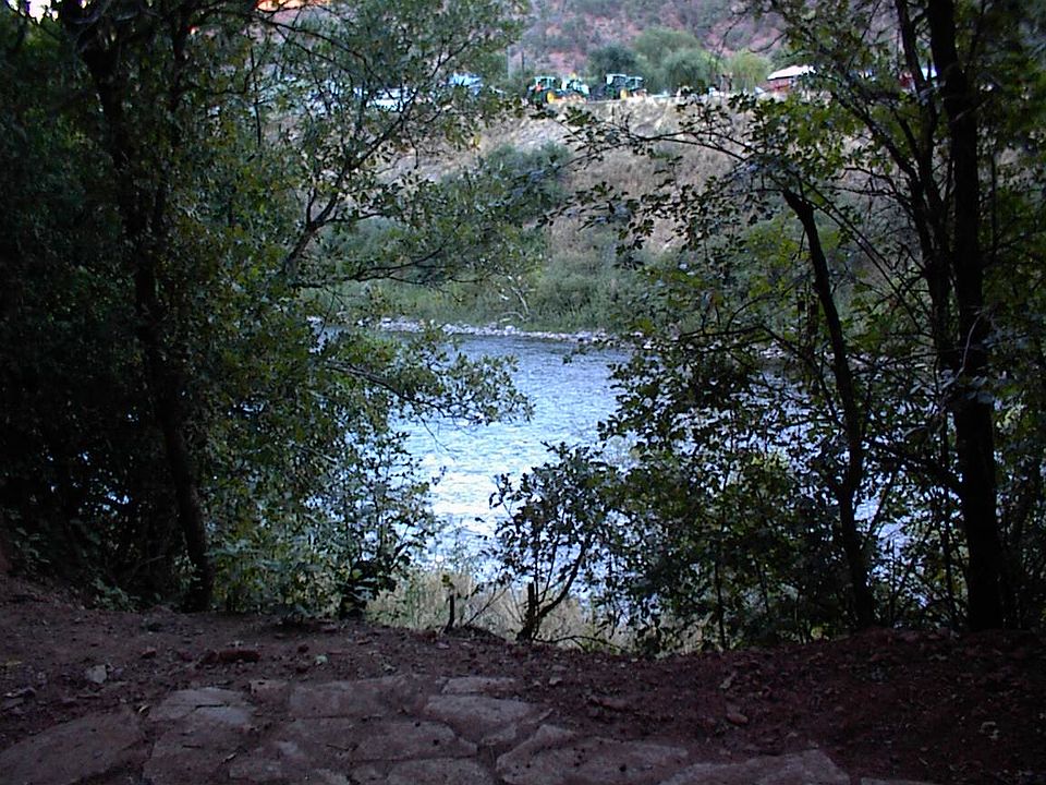 Roaring fork river view from back of town-home
