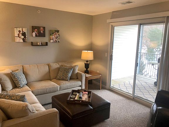 Large Living Space with Sliders to Balcony