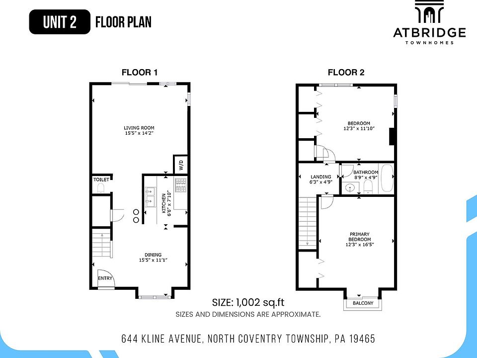 *NEW* Atbridge Townhomes 644 Kline Avenue, Pottstown, PA North