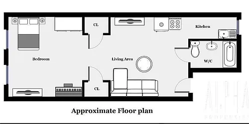 Rented by Alpha Properties NYC I LLC