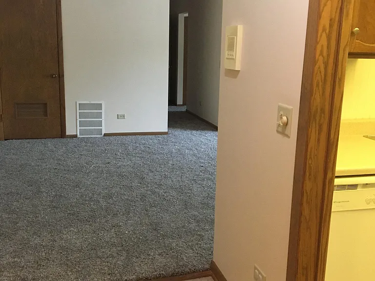 View from entry to the unit