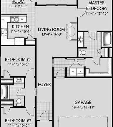 Avery IV H - Floor Plan - DSLD Homes