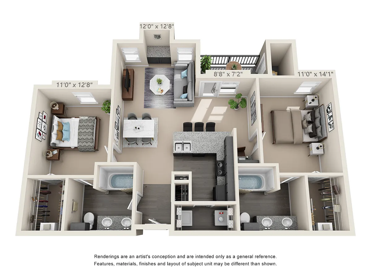 Floor plan B2