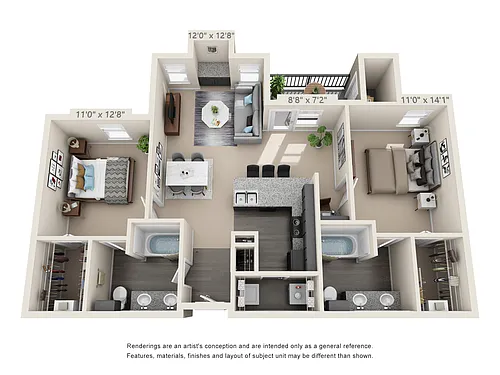 Floor plan B2