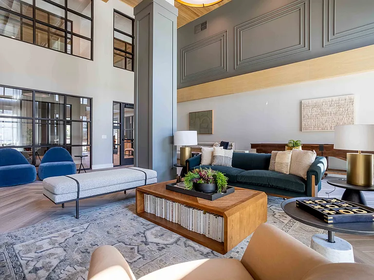 Sophisticated gathering spot.