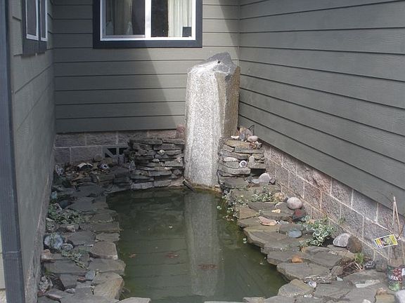 Koi Pond w/ Rock Waterfall