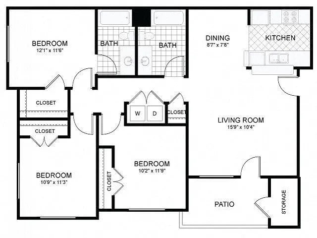 Floor plan 3x2 LG