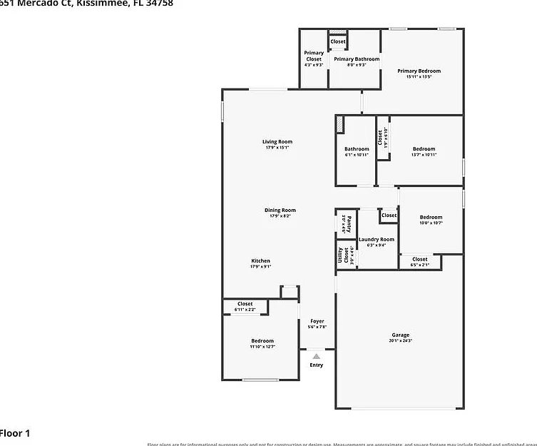 4 bed, 2.0 bath, 1661 sqft, $1,795 — Photo 2