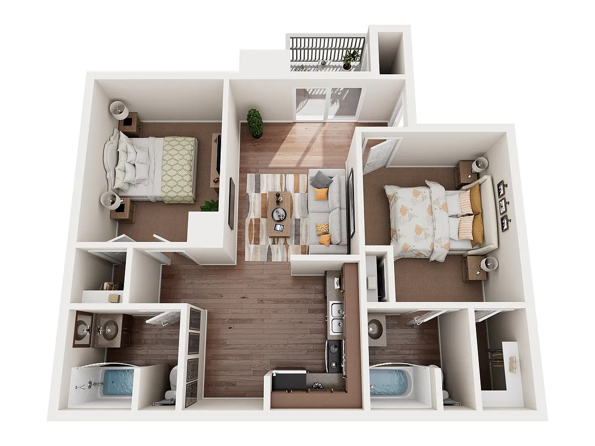 Floor plan B1
