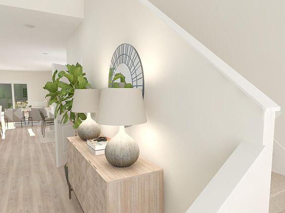 High Ceiling Foyer with private entrance to 2nd floor