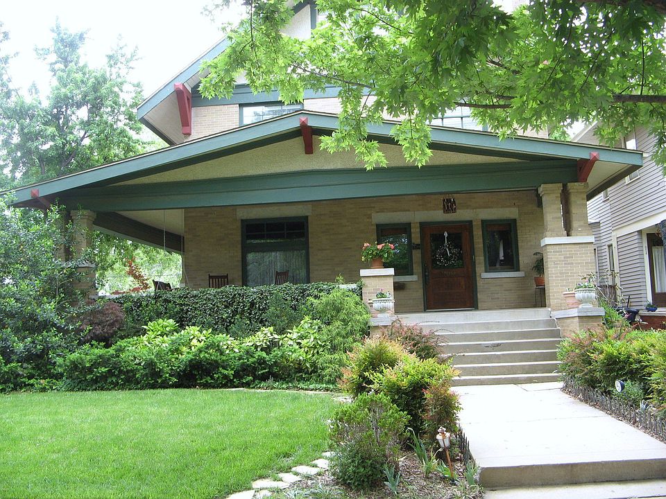 Front of house, newly painted