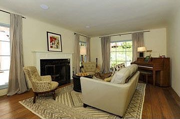 Living Room with Fireplace