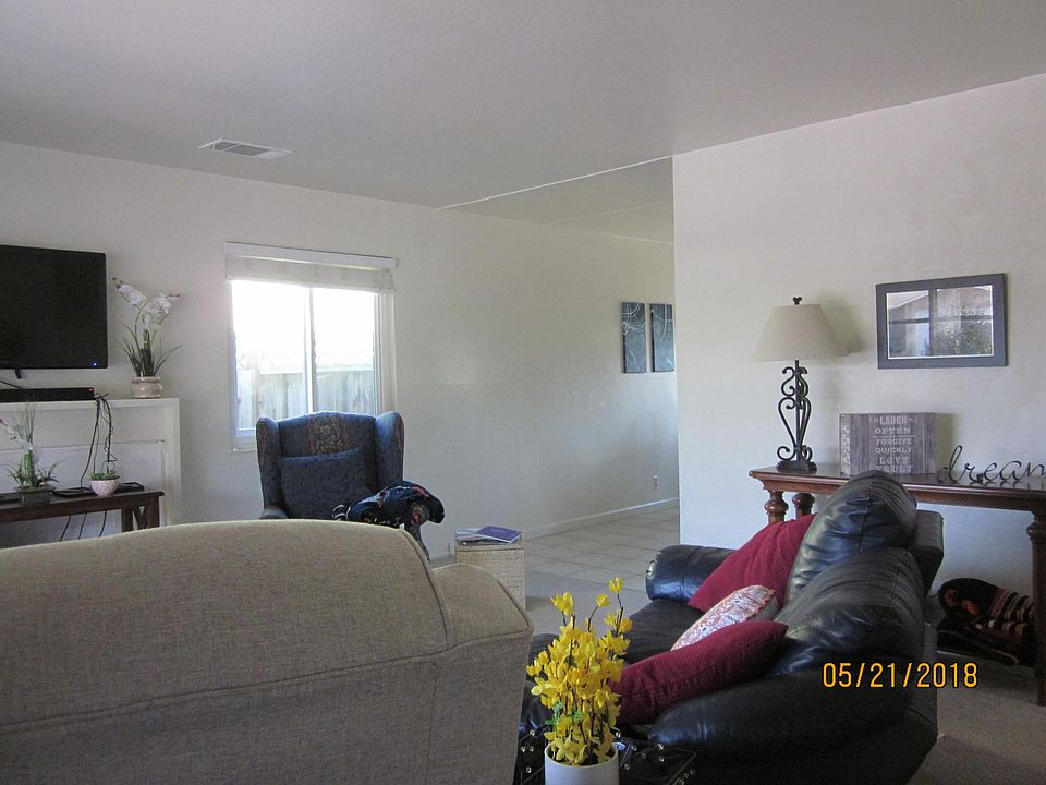 Front door to living room