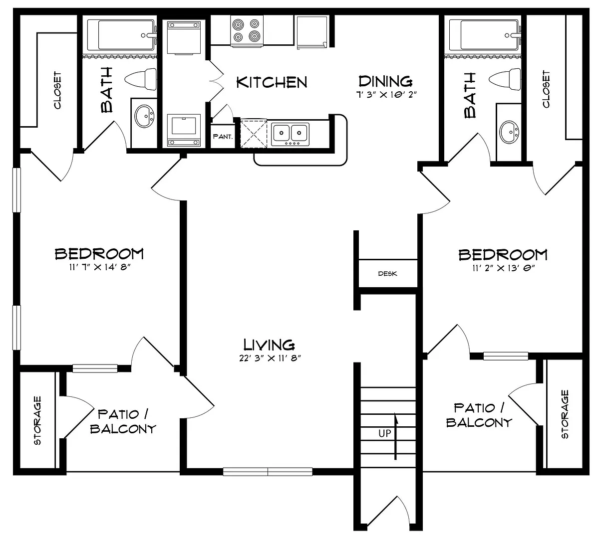 Floor plan B1