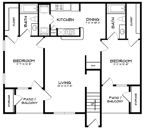 Floor plan B1