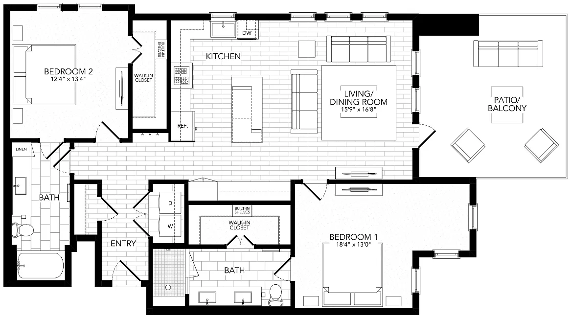 Floor plan B17