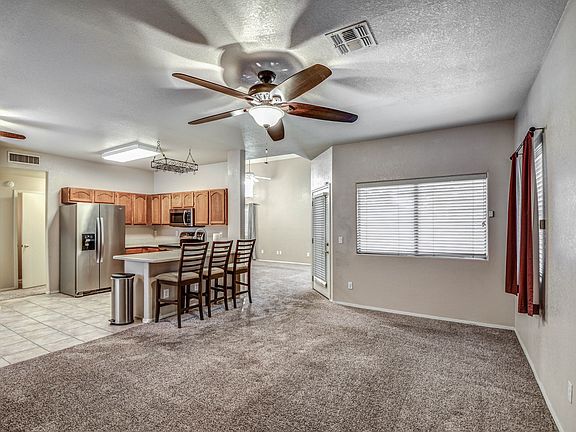 Carpet has been replaced with tile