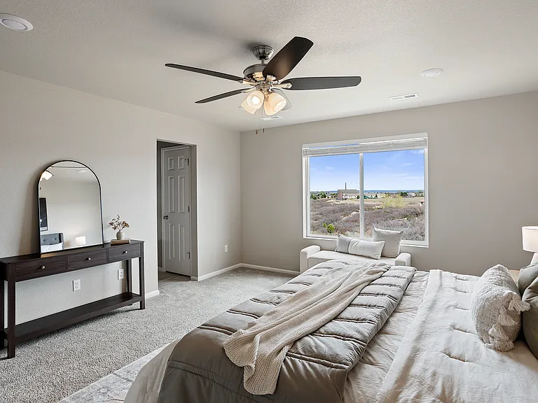 Spacious and bright with spa inspire bath and large walk-in closet