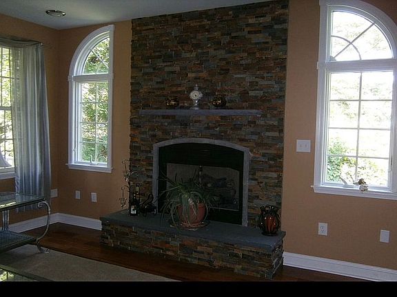 Fireplace in Living room