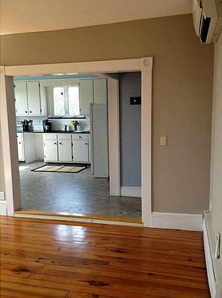 view of kitchen from living room