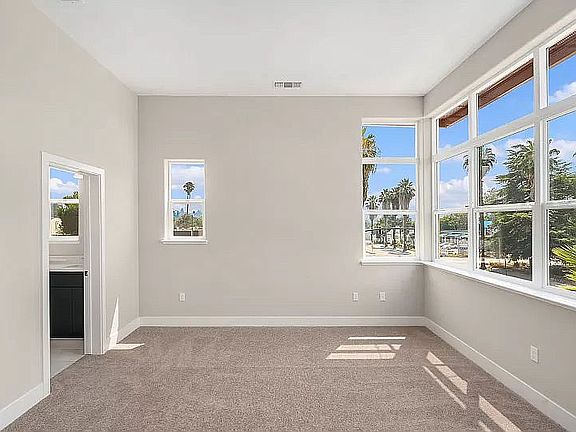 High Ceiling Master Bedroom