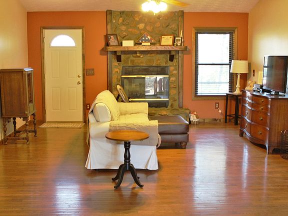 Living Room with Fireplace