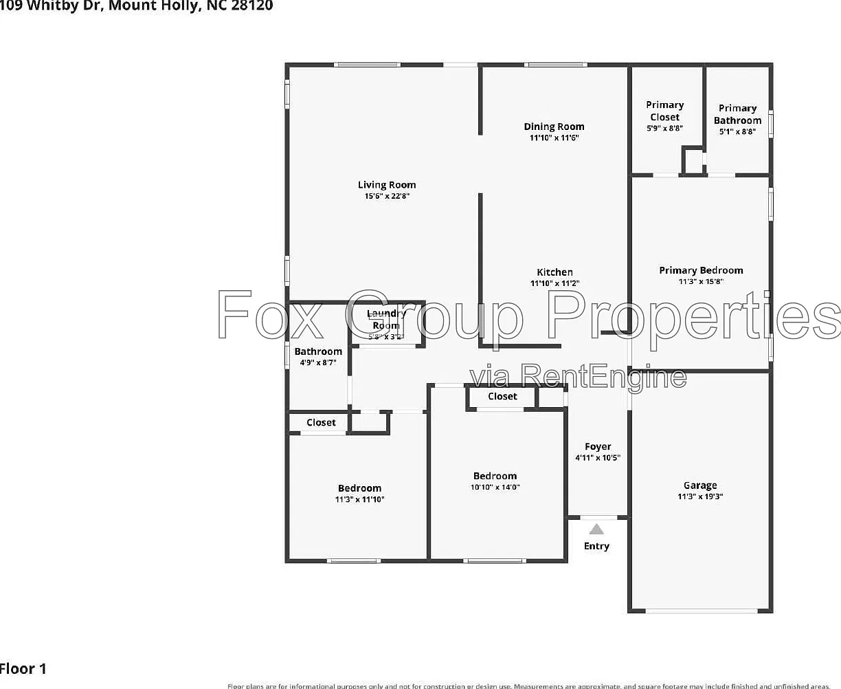 3 bed, 2.0 bath, 1442 sqft, $1,955 — Photo 3