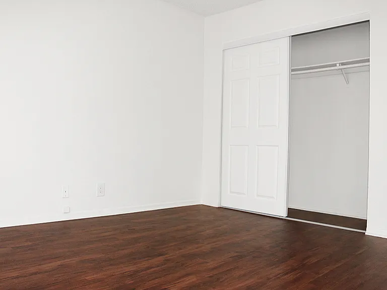 Our rooms are spacious and closets too!