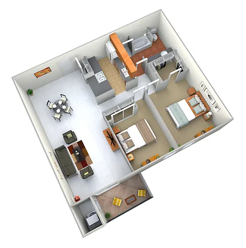 Floor plan Magnolia