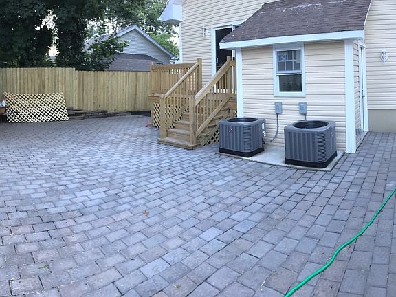 Patio and barbecue area