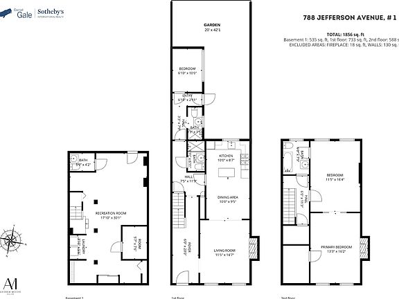 2nd image of 788 Jefferson Ave #1