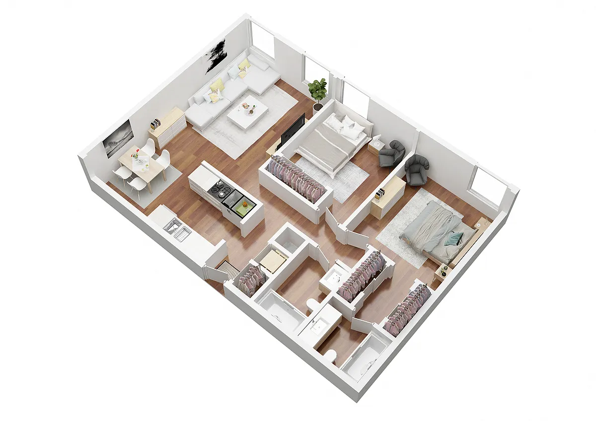 Floor plan Grand Cayman