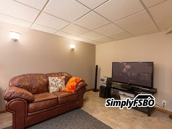 Basement rec room