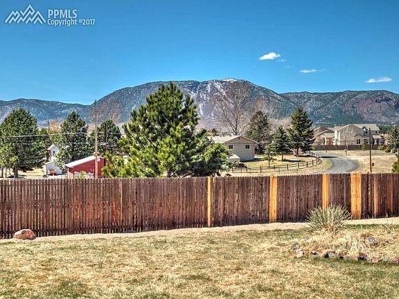 Enjoy the views from the covered back patio