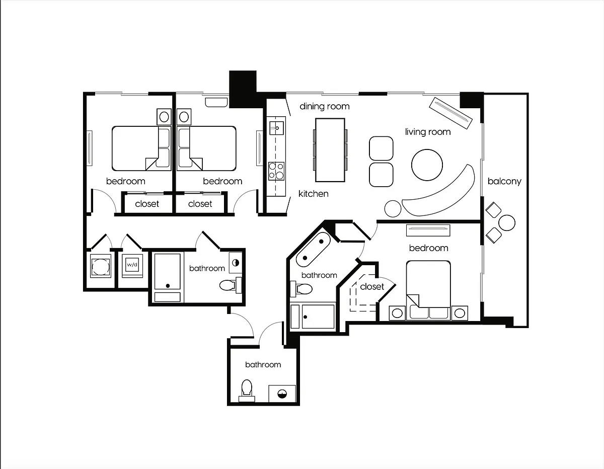 Floor plan C1