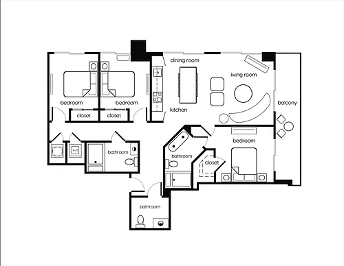 Floor plan C1