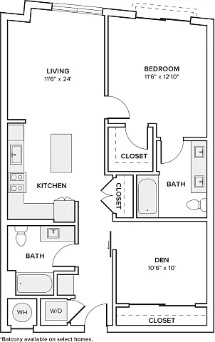 Floor plan A16D