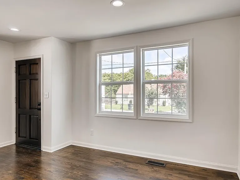 Livingroom view facing the front door
