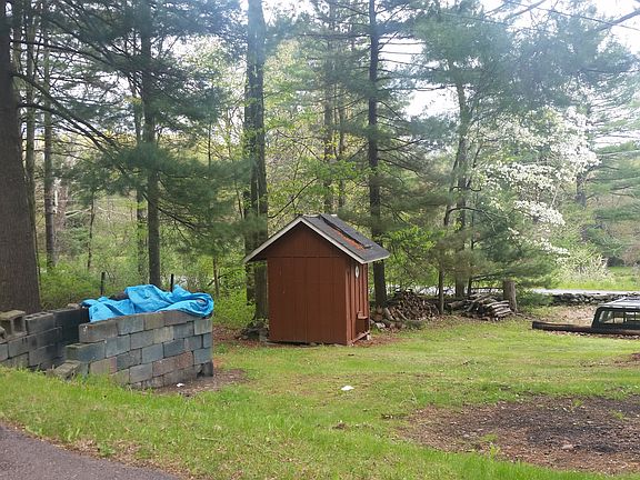 fire pit and coal shed