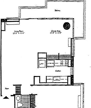 2nd image of 161 W 61st St APT 15B