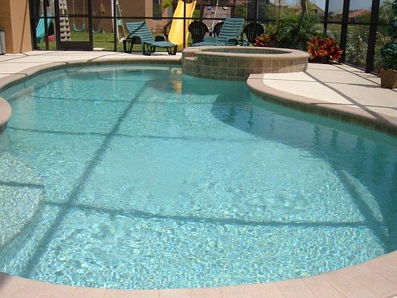 Huge custom pool/spa package