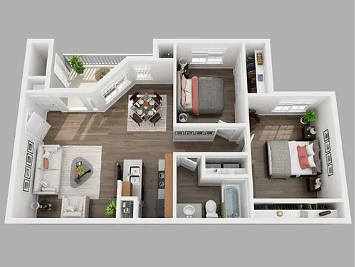 Floor plan B2