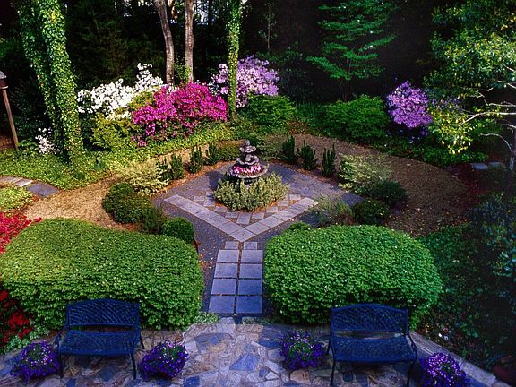 Charleston Style Garden w/fountain