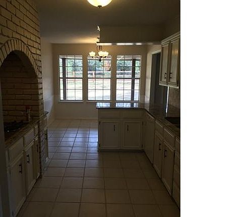 View of large kitchen